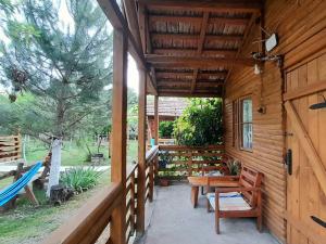 حديقة خارج Tiny houses Genacvale