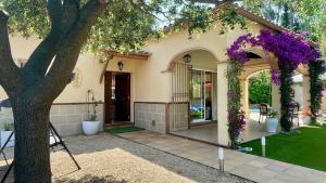 Zahrada ubytování Villa Pineda 5