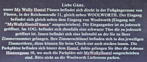 Fotografie z fotogalerie ubytování My Wolly Hostel Füssen v destinaci Füssen