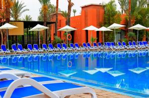 Bazén v ubytování Labranda Targa Aqua Parc nebo v jeho okolí
