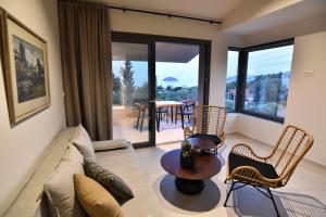 Zona d'estar a Welcome Inn