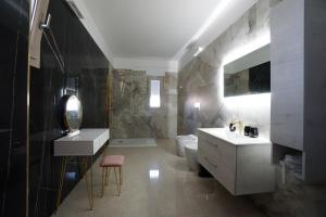 Koupelna v ubytování b&b Villa Grazia