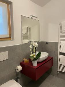 Ett badrum på Casetta Mary