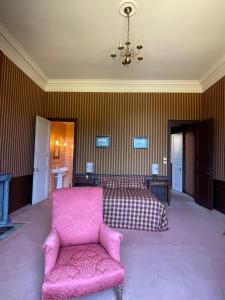 Ruang duduk di Château de Praslins
