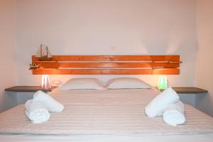 Кровать или кровати в номере Dream summer house in Tinos