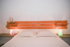 Кровать или кровати в номере Dream summer house in Tinos