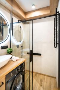 Kúpeľňa v ubytovaní Apartament Niebiańska Polana by Apart Concept Podhale
