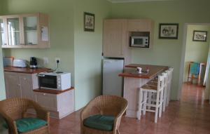 Kuhinja oz. manjša kuhinja v nastanitvi Bishops Cove