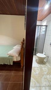 Koupelna v ubytování Pousada Jardins Paraty