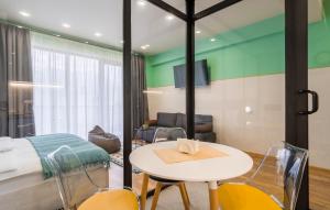 Postel nebo postele na pokoji v ubytování Devdaraki Apartments