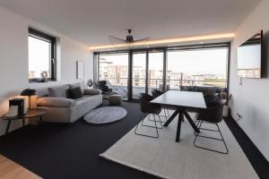 Posezení v ubytování Bheaven I Marina Premium Apartment