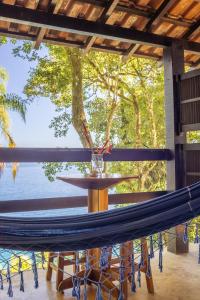Uma varanda ou terraço em Pousada Lagamar