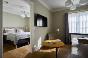 Letto o letti in una camera di Hotel Randers