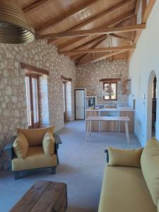 Dapur atau dapur kecil di melivaroni villa