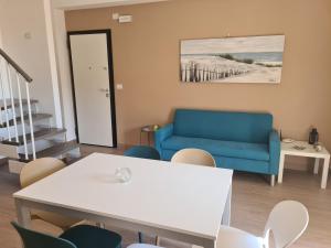 Posezení v ubytování B&B Al Quadrato