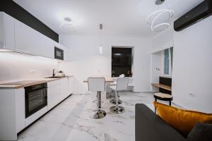 Køkken eller tekøkken på Old Square