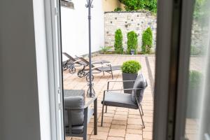 Patio nebo venkovní prostory v ubytování Ferienhaus Kleiner Kaiser