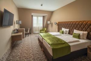 TV a/nebo společenská místnost v ubytování Greenfield Hotel Golf & Spa