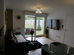 O zonă de relaxare la Appartement sublime