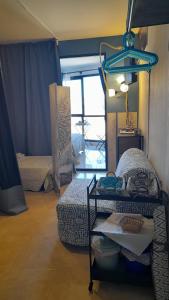 Posezení v ubytování Los Abrigos 2 apartments Guest House Ocean relax, wifi, playas