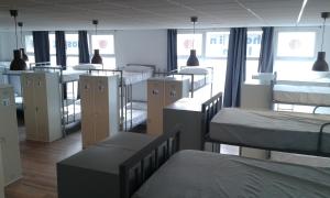 Postel nebo postele na pokoji v ubytování Check In León