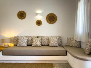 Posezení v ubytování Aegean Balcony Studio