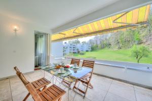 Balkón nebo terasa v ubytování Residenza Parco Carona - Happy Rentals