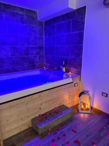 Koupelna v ubytování Residenza Riva Wellness Apartment Spa