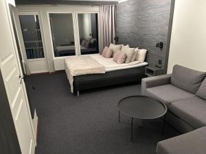 Posezení v ubytování Laponia Hotell & Konferens