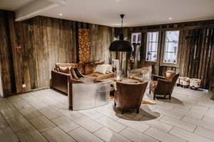 Posezení v ubytování Laponia Hotell & Konferens
