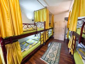Postel nebo postele na pokoji v ubytování Hi Skopje Hostel