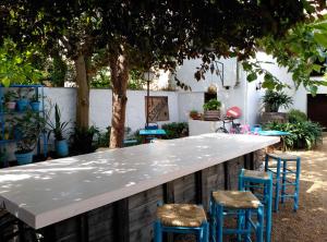 Restaurace v ubytování Hostal l'Estrella