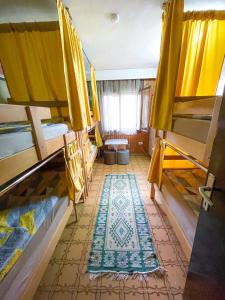Postel nebo postele na pokoji v ubytování Hi Skopje Hostel