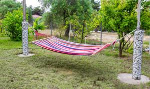 A garden outside Kiriakos Holiday Home