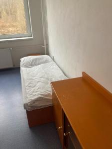 Posteľ alebo postele v izbe v ubytovaní Ubytování Janovice nad Úhlavou, Rozvojová zóna 186