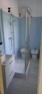 Koupelna v ubytování Agropoli Rooms