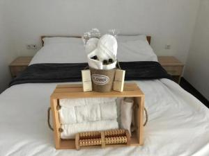 Ένα ή περισσότερα κρεβάτια σε δωμάτιο στο Villa Green Heaven