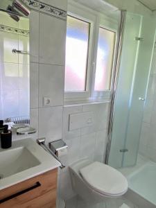 Kúpeľňa v ubytovaní Gastuna Suites