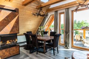 Część wypoczynkowa w obiekcie udanypobyt Apartament Sky SPA