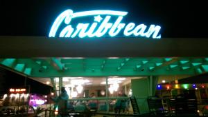 Restaurace v ubytování Caribbean Motel