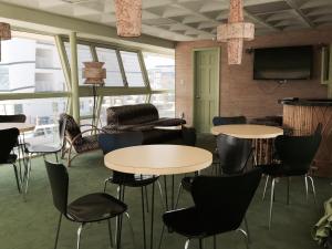 Posezení v ubytování Caribbean Motel