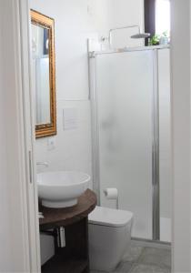 Koupelna v ubytování b&b Adamà