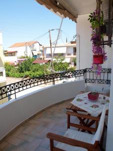 Balkón nebo terasa v ubytování Amaryllis Apartment in Volos