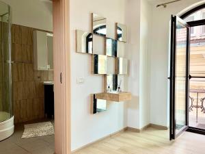Koupelna v ubytování Casa Dima