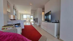 TV a/nebo společenská místnost v ubytování Apartamento El Ático de Anat