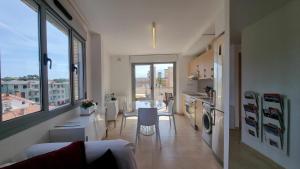 Posezení v ubytování Apartamento El Ático de Anat