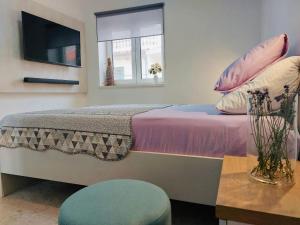 Postel nebo postele na pokoji v ubytování Kuća za odmor Svelena Vodice