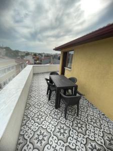 A balcony or terrace at Gold Corner Hotel