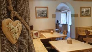 Restaurace v ubytování Albergo Meublè Victoria
