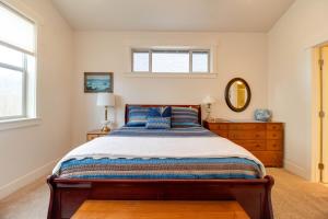 Postel nebo postele na pokoji v ubytování The Quails Nest